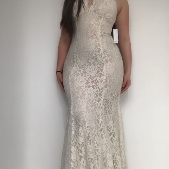 Off white lace dress - Picture 3 of 5